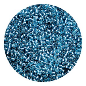 Mostacilla Japonesa Round  11/0 Brillant Blue Light BBMJ00023