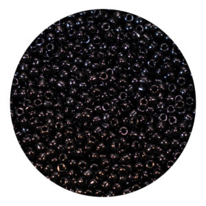Mostacilla Japonesa Round  11/0 Brillant Black BBMJ00049