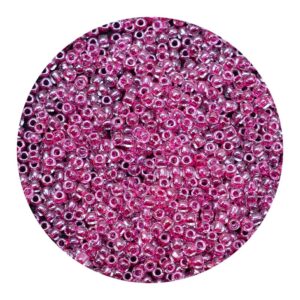 Mostacilla Japonesa Round  11/0 Transparent Fuchsia BBMJ00350
