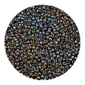 Mostacilla Japonesa Round  11/0 Metallic Green BBMJ00721