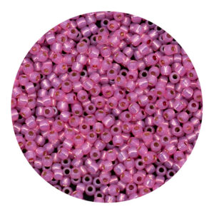 Mostacilla Japonesa Round  11/0 Metallic Plating Silver BBMJPF558