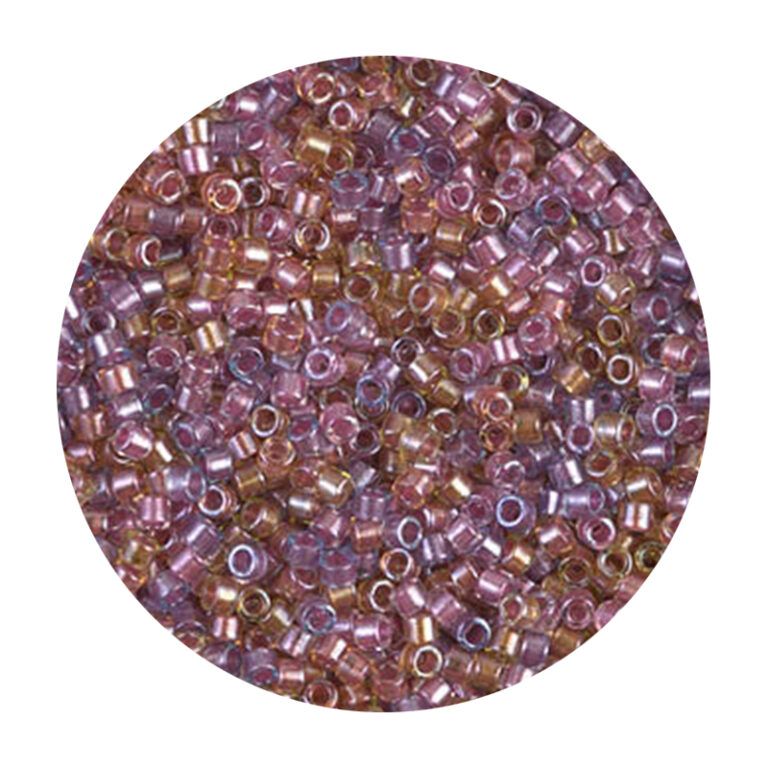 Miyuki Delica Mix Transparente Rosa Violeta DB0982
