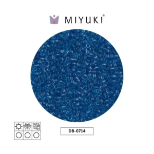 Miyuki Delica Transparen Capri Blue  DB0714