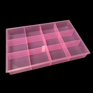 Caja Organizadora Plástico *12 separa 33 X 21,5 Cms