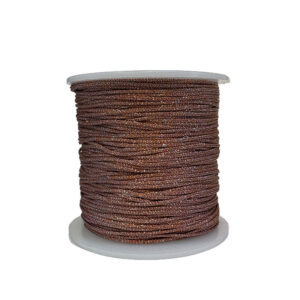 Hilo Coreano Rojo Metalizado Ref. 25132 Rollo de Hilo Coreano Aprox. *90 mts 0,8 mm