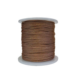 Hilo Coreano Cafe Dor Irizado Metalizado Ref. 313012 Rollo de Hilo Coreano Aprox. *90 mts 0,8 mm