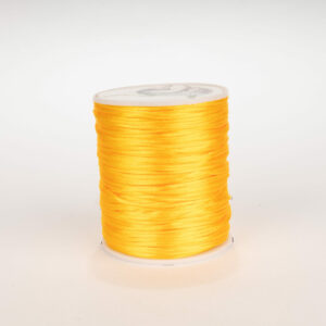 Cordon Seda Delgado 1mm Amarillo
