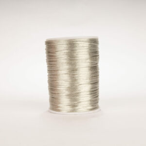 Cordon Seda Gris Plata
