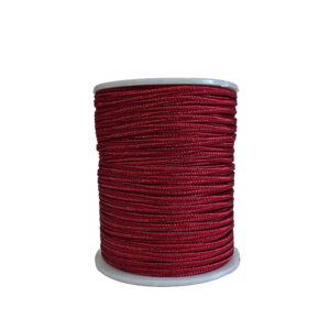 Cordón Soutache Rojo Oscuro Rollo de Cordon Soutache *50 mts