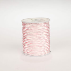Cordón Soutache Rosa Claro Rollo de Cordon Soutache *50 mts