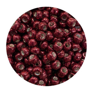 Mostacilla Japonesa Round  11/0 Metallic Dark Red BBMJ00564