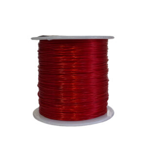 Rollo Hilo Seda Rojo Elastico *60 mts Aprox Rollo Hilo Seda Negro Elastico *60 mts
