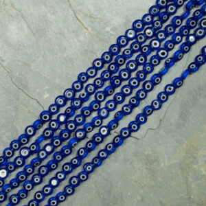 Cristal Ojo Turco Plano Vidrio 6 mm Azul Ojo Turco Plano Vidrio 6 mm Azul