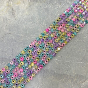 Cristal Ojo Turco Plano Vidrio 6 mm Tutty Pastel Ojo Turco Plano Vidrio 6 mm Tutty Pastel