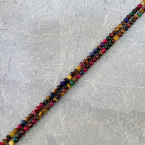 Piedra Natural Ojo De Tigre Tutty Piedra Natural Redonda 4 mm