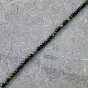 Piedra Natural Turquesa Africana Piedra Natural Redonda 4 mm