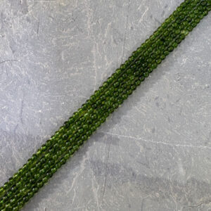 Piedra Natural Quartzo Verde Peridoto Piedra Natural Redonda 4 mm