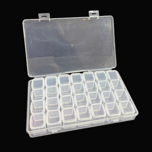 Caja Organizadora Tarritos Cuadrados *28 Trans